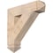 Ekena Millwork Traditional Arts & Crafts Smooth Bracket, Douglas Fir, 5 1/2"W x 26"D x 26"H BKT06X26X26TRA03SDF - alternate 1